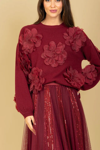 Lilliana Tulle Skirt with Merino Wool Lining