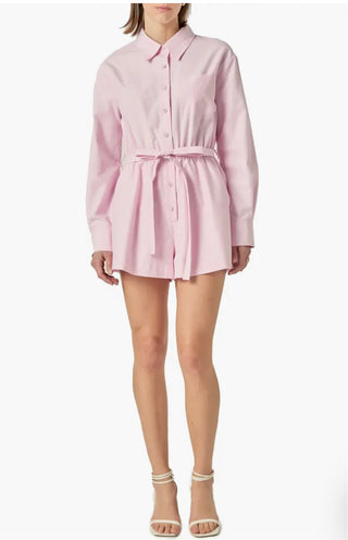 OXFORD FABRIC ROMPER