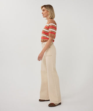 Puff Sleeve Spring Sweater