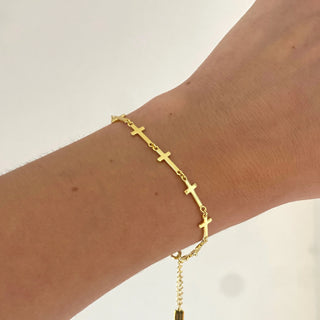 CROSS LINK BRACELET