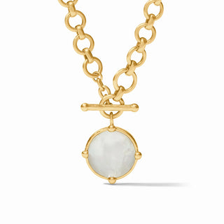 Honeybee Demi Necklace-Mother of Pearl