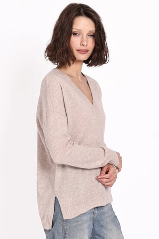 CASHMERE LONG AND LEAN V