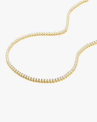 NOT YOUR BASIC TENNIS NECKLACE