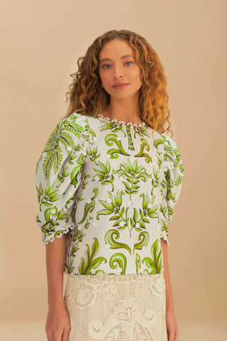 MILANI OFF-WHITE BLOUSE