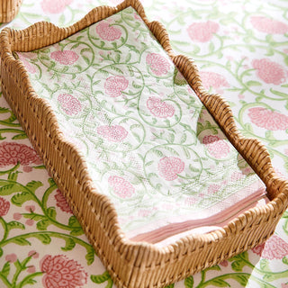 FLORAL PAPER DINNER NAPKIN