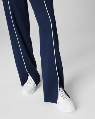 PIQUE STRAIGHT LEG PANT