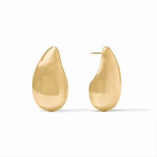 WAVE EARRING-GOLD-LARGE