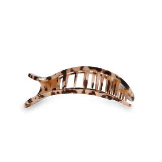 BLONDE TORTOISE MEDIUM FLAT ROUND HAIR CLIP