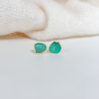 Irregular Green Studs
