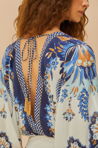 ANA TAPESTRY KIMONO BODYSUIT