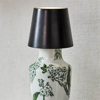 LED Touchable Black Lampshade with Bottle Stopper in GB