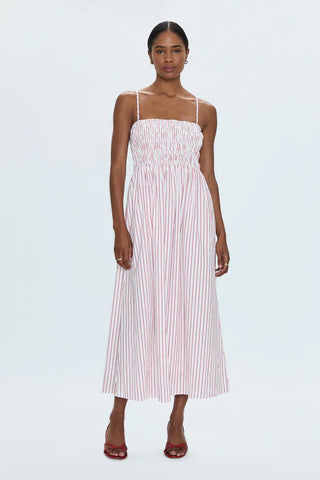 BIANCA SHIRRED BODICE DRESS