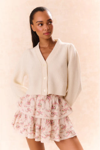 RUFFLE MINI SKIRT
