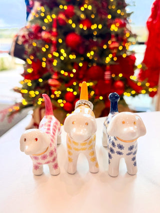 Dog Ceramic Ring Holder