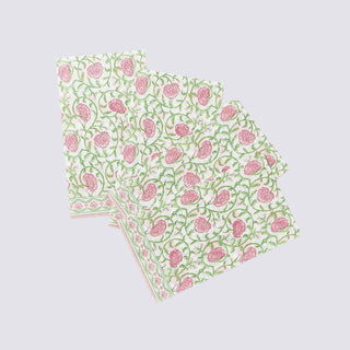 FLORAL PAPER DINNER NAPKIN