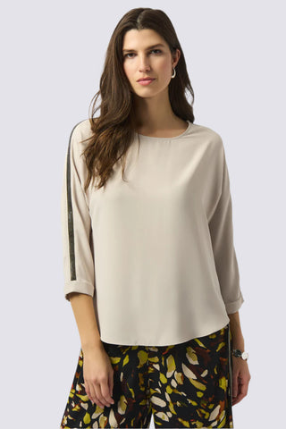 RECYCLED SOFT TWILL BOXY TOP