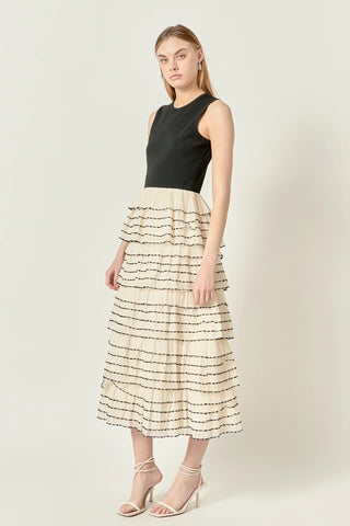 AURELIA RUFFLE DRESS