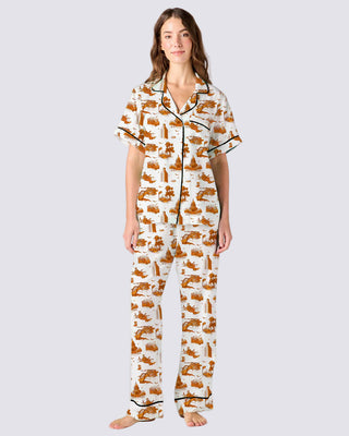 Austin Toile Pajama Pants Set