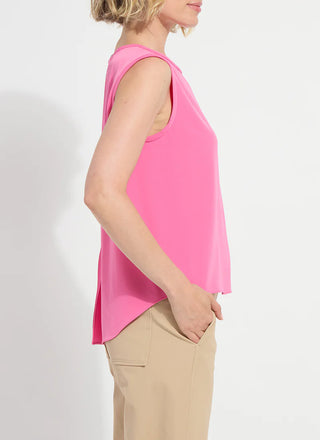 Kayra Pull on Folded Back Top