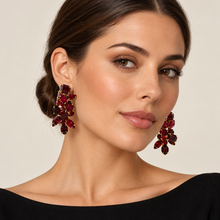 1950s Rhinestones Earrings