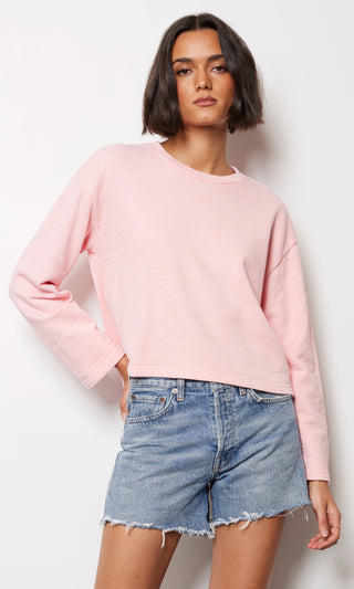 CREWNECK WIDE SLEEVE BOXY SWEATSHIRT