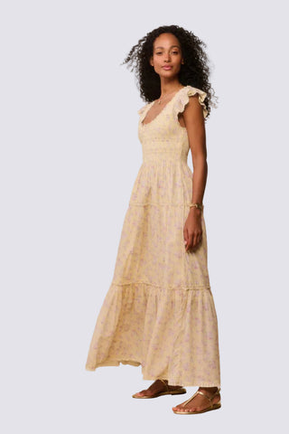 CHESSIE BLOOMING FLORAL MAXI DRESS
