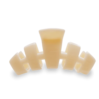 CLASSIC ALMOND BEIGE MEDIUM CLAW CLIP