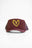 Maroon Hat/ Gold Heart