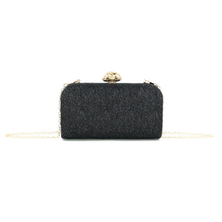 Complete your special occasion look with this elegant Evening Clutch Bag, designed to bring timeless sophistication to every event. Featuring a sleek structured silhouette and refined detailing, this versatile clutch is the perfect accessory for weddings, cocktail parties, galas, date nights, and formal celebrations.