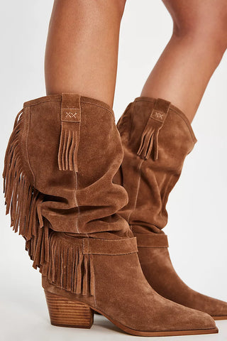 Faith Fringe Western Boots