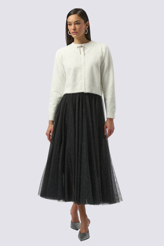 Tulle Flared Skirt
