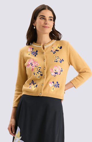 Flora Embroidered Cardigan
