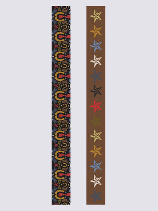 Hand-Stitched Silk Scarfette - TWILL SCARF