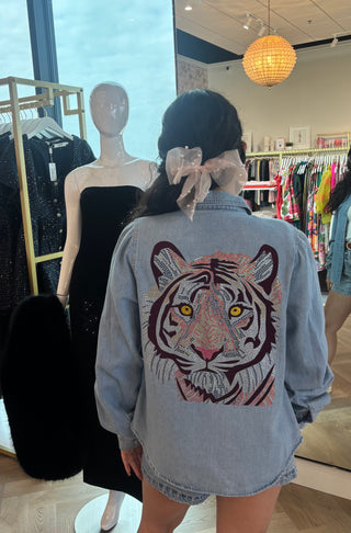 TIGER DENIM SHIRT