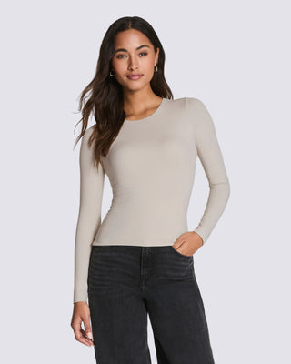 JERSEY CREWNECK LONG SLEEVE TEE