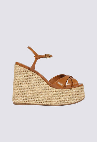 Keefa Raffia Wedge Sandal