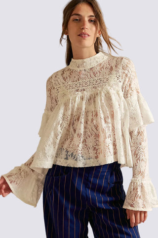 LILABETH LACE TOP