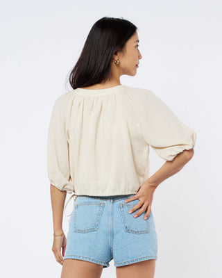 Lace Appliqué Crop Top