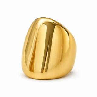 GENEVIEVE SCULPTURAL DOME RING