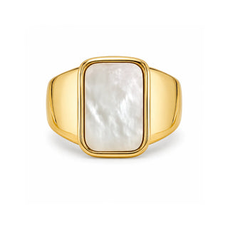 TWILA MOTHER OF PEARL RING
