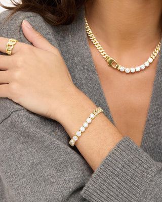 PAVE JULIAN LOVES DIAMONDS BRACELET
