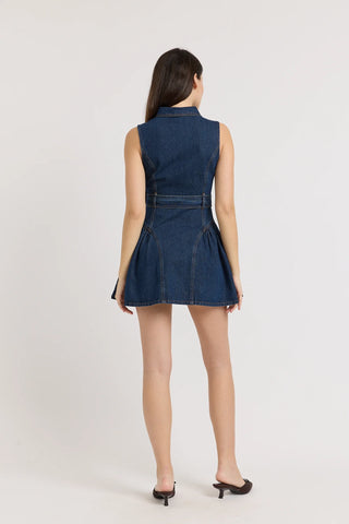 PAIGE MINI BELT DRESS