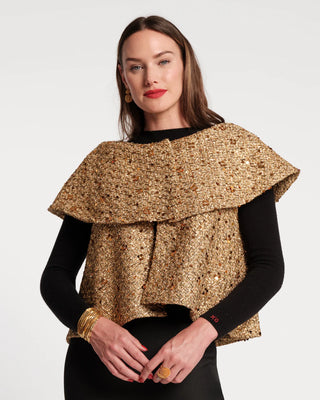 PEYTON  SEQUIN SWING JACKET POLY WOOL