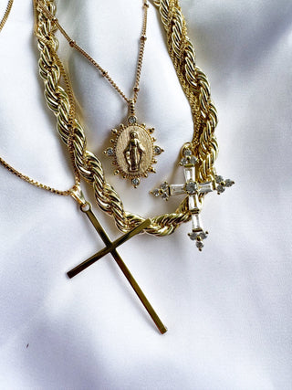 Queen's Cross Necklace