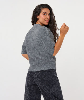 SWEATER S/S DIAMONDS