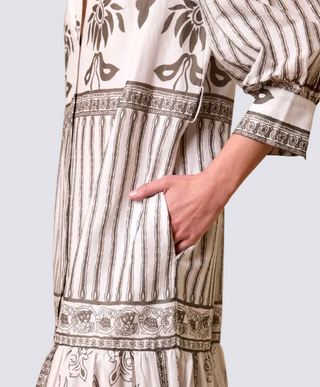 TAVIA ANKLE DRESS