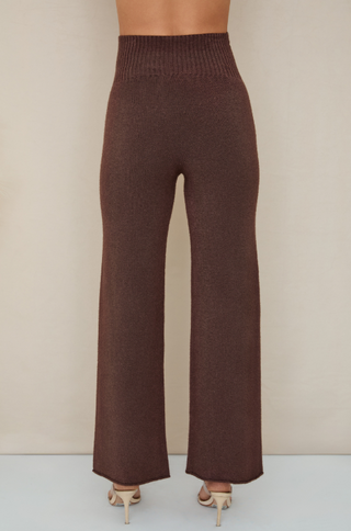 MID RISE KNIT PANTS