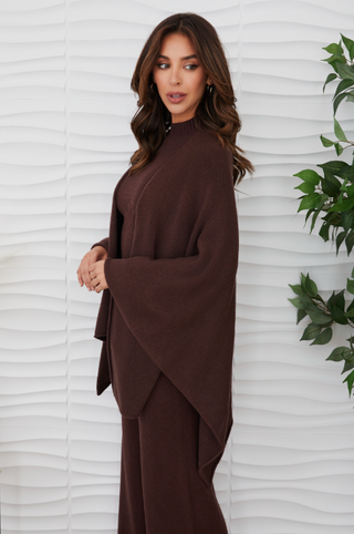 KNIT DOLMAN OPEN CARDIGAN
