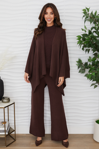 KNIT DOLMAN OPEN CARDIGAN