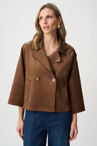 Scuba Suede Boxy Jacket